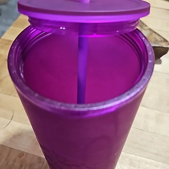 Purple soft touch starbucks tumbler - Picture 8 of 8